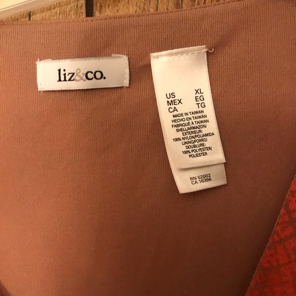 Orange ombré top - Picture 2 of 2